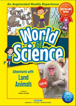World Of Science Comics: Adventures with Land Animals