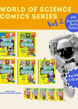 World of Science Comic Series Vol 2 (5-book)