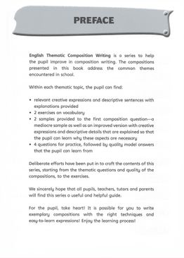 English Thematic Composition Writing 5