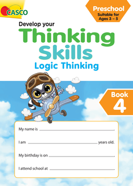 Preschool Develop Your Thinking Skills Book 4: Logic Thinking
