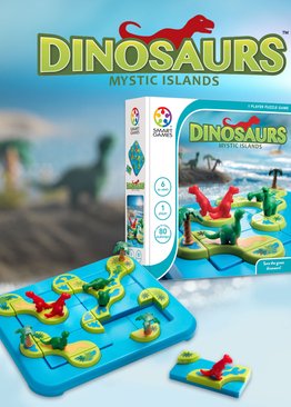 SmartGames - Dinosaurs – Mystic Islands