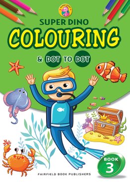Super Dino - Colouring Book 3