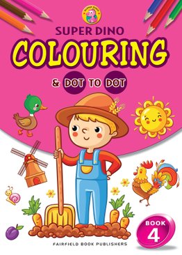 Super Dino - Colouring Book 4