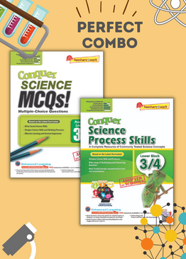 Conquer Science MCQ + Process Skills (Lower Block)