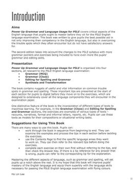Power Up Grammar and Language Usage for PSLE