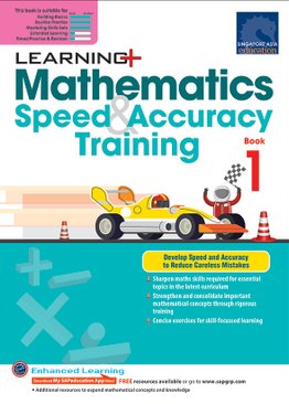 Learning Mathematics Speed & Accuracy Training Book 1