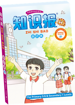 知识报 "Zhi Shi Bao" Reading Magazine 2021 Bundle Pack (Primary 5/6, Secondary 1) 