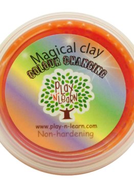 Putty Imaginative Play N Learn Party Gift Magical Clay Colour Changing Orange