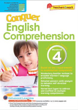 Conquer English Comprehension Workbook 4