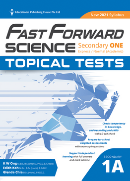 Science Fast Forward QR Sec 1A Topical Tests (Exp/NA)