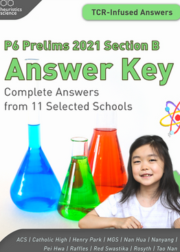 P6 Prelims 2021 Answer Key (Section B)