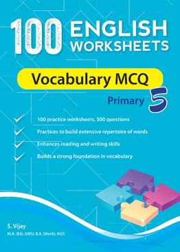 100 English Worksheets Primary 5 Vocabulary MCQ