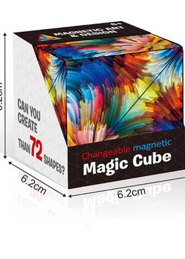 Puzzle Magnetic Magic Cube Fun and Educational Fidget Toy 