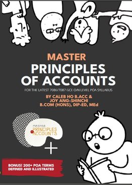 LATEST SYLLABUS MASTER PRINCIPLES OF ACCOUNTS