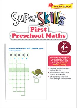 Super Skills First Preschool Maths (Age 4+ Years)