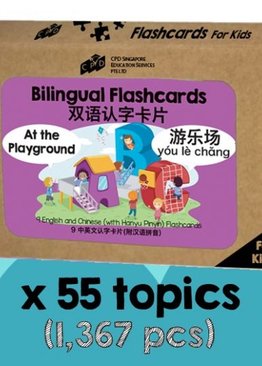 Bilingual (Chinese/English) Flashcards Set