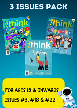 "ITHINK" Assorted Pack: 3 Issues (Issue 18,19,22)