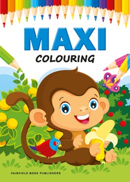 Rising Star Maxi Colouring Book
