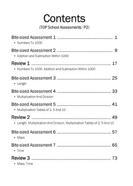Maths Top School Assessments P2